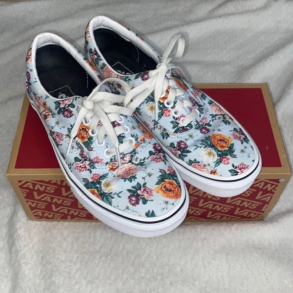 Vans Shoes - Authentic Floral canvas Vans
